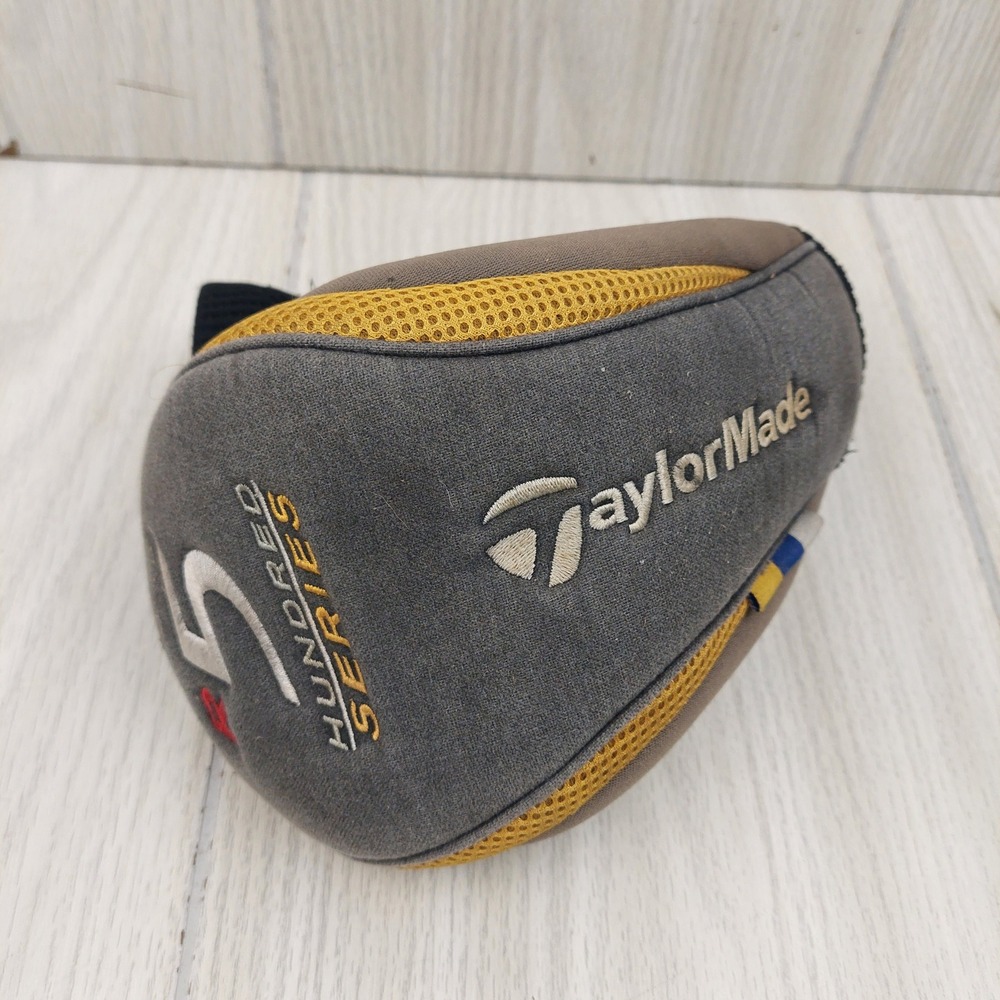 TaylorMade R5 Hundred Series Headcover Unisex OS Grey Yellow 5 Fairway Wood Sock